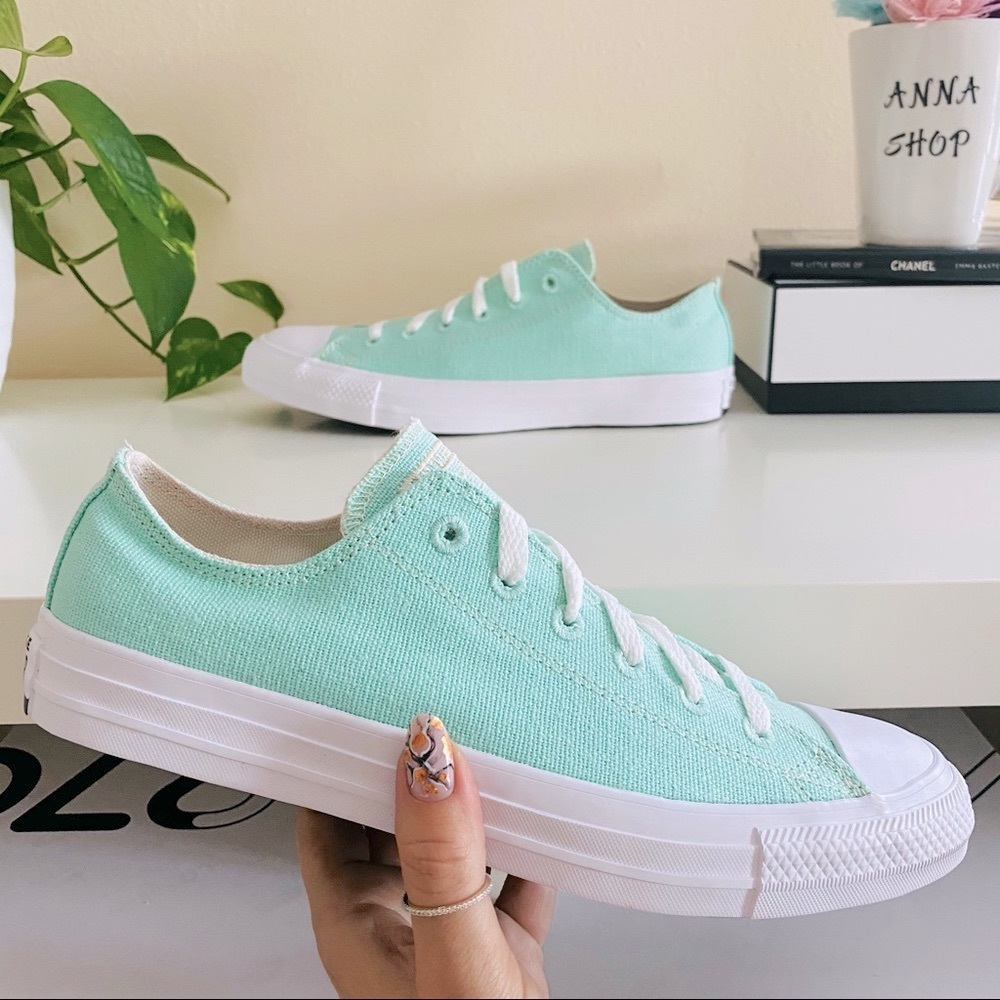 New converse mint ctas OX low top sneakers - Picture 1 of 9
